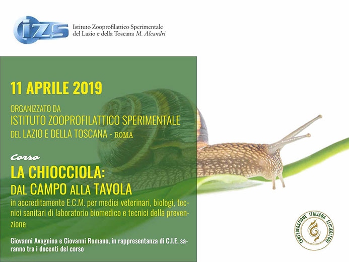 Evento dedicato al mondo della lumaca Helix, suo allevamento, dinamiche e costi, con i dottori veterinari del Centro Sud Italia