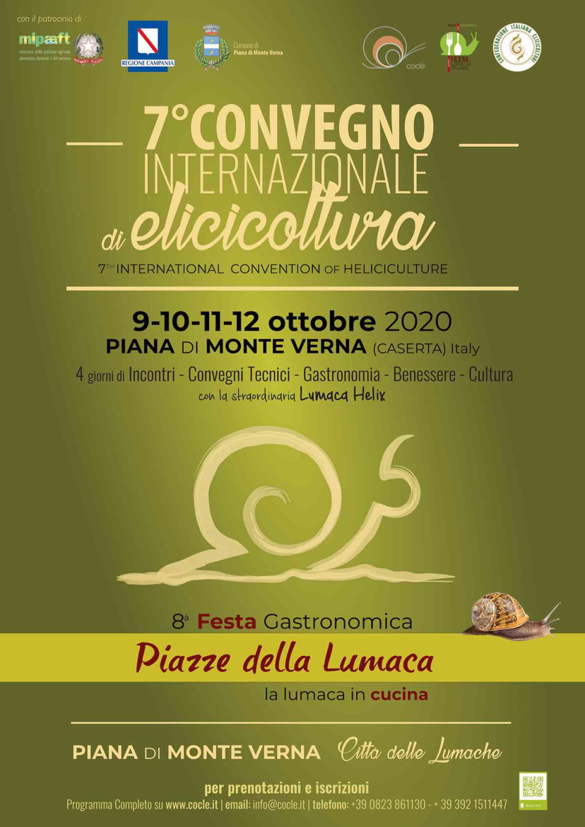 La manifestazione più importante dedicata al settore dell'Elicicoltura, dell'allevamento delle Lumache Helix, gastronomia, spettacolo e cultura
